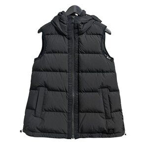 Moose Knuckles Black Vest with Hood